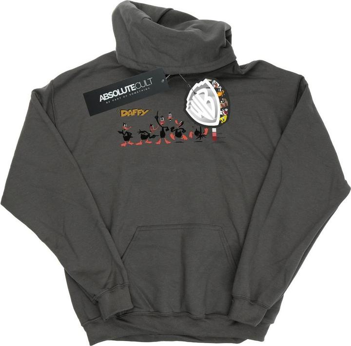 Immagine prodotto Looney Tunes Daffy Duck Colour Code Felpa con Cappuccio Uomo (L)