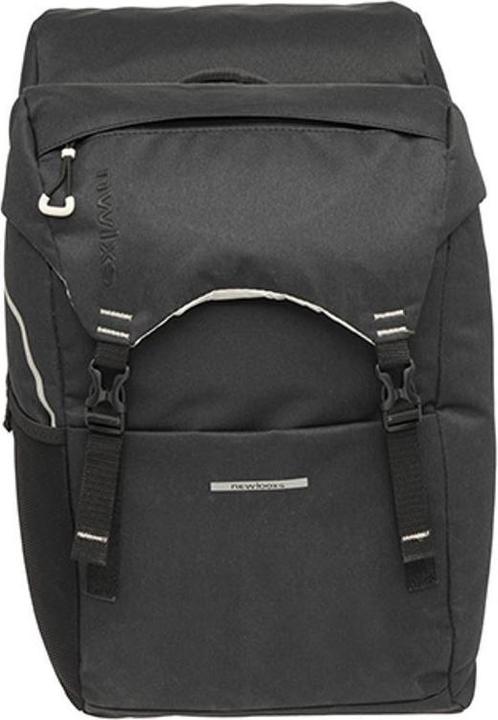Image du produit New Looxs fietstas NewLooxs Sports Double Racktime 2 32 litres - 29 x 16 x 39 cm - black/grey (32 l, Sacoches)