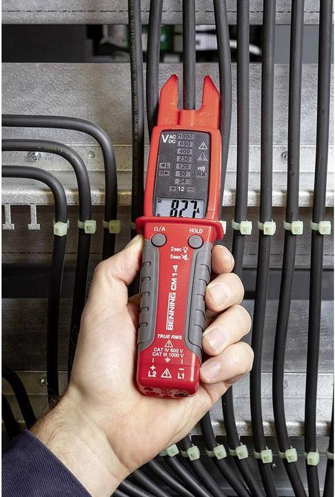 Immagine prodotto Benning CM 1-4 Pinza amperometrica (CAT IV 600V, CAT III 1000V)