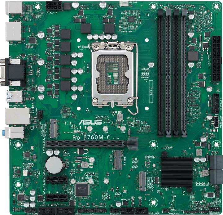 Produktbild ASUS PRO B760M (LGA 1700, Intel B760, mATX)
