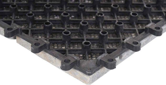 Produktbild Mendler Steinfliese HWC-K70, 11x je 30x30cm = 1m², dunkelgrau (11 x)