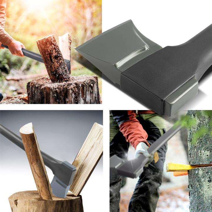 Image du produit Stahlwerk Hache Ca-775 St 775 mm Hache Forestière En Acier Au Carbone Avec Manche En Fibre De Verre