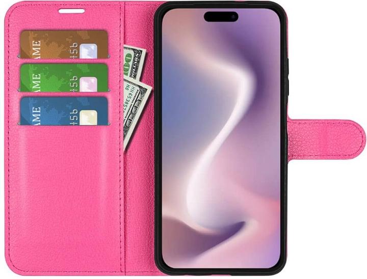 Actual product image Cover-Discount iPhone 16 Pro - Leather case (Apple iPhone 16 Pro)