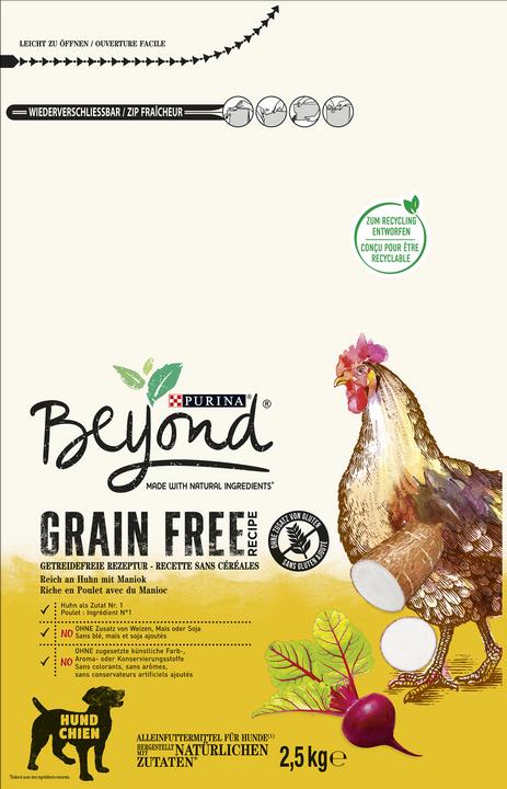 Produktbild Beyond Dog Grain Free Huhn (Adult, 2500 g)