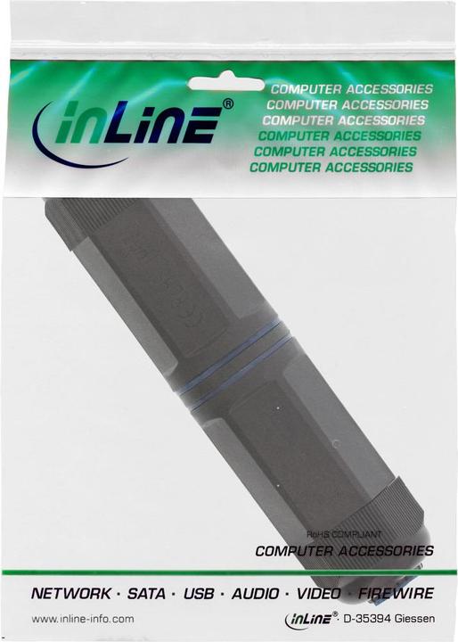 Image du produit InLine Couplage de câbles patchs Cat.6 (Raccord réseau)