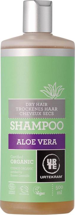Urtekram Aloe Vera Shampoo Trockenes Haar Bio (500 ml, Flüssiges Shampoo)