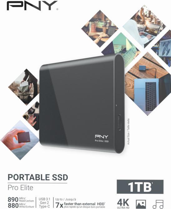 Produktbild PNY Pro Elite (1000 GB)