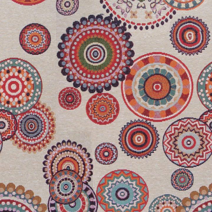 Produktbild Globaltex Gobelin-Stoff "Mandalas", 140 cm breit, Meterware