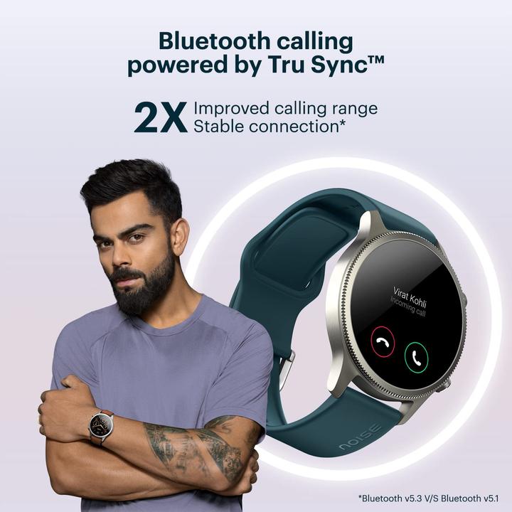 Immagine prodotto Noise Halo Smartwatch (Black) (42 mm)