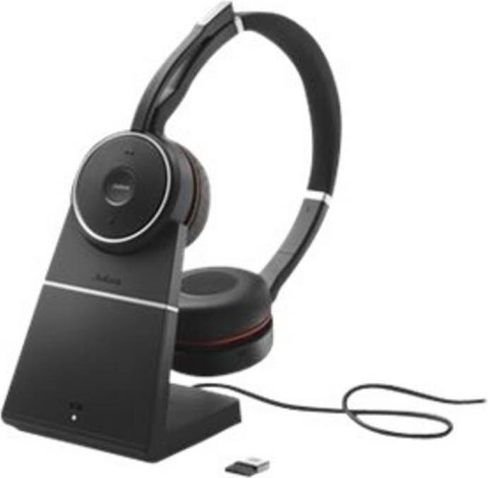 Produktbild Jabra Evolve 75 SE UC Duo + Link 380 (Kabellos, USB-A)