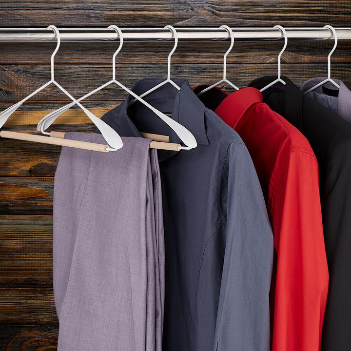 Actual product image Relaxdays Coat hanger (10 x)