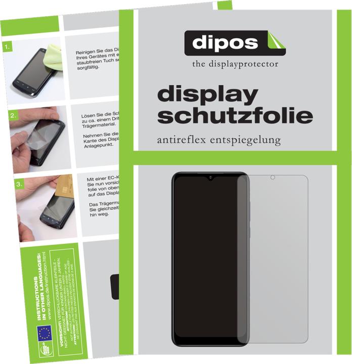 Produktbild Dipos Displayschutzfolie Antireflex (6 Stück, Motorola Moto G Pure)