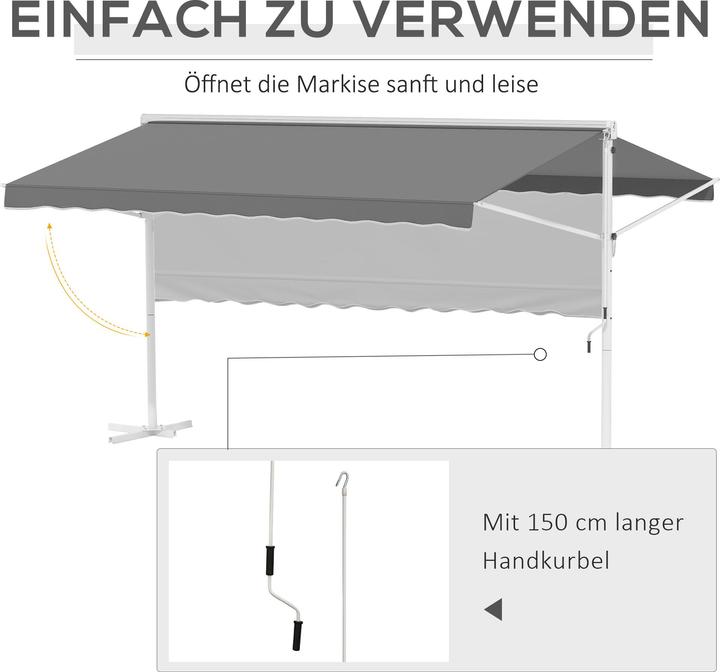 Image du produit Outsunny Store de jardin (3.42 m)