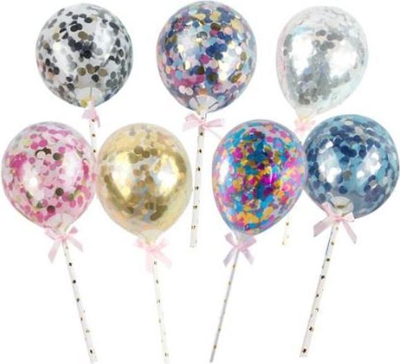 Produktbild MU Style Kuchen Topper Ballon (7-tlg. Set) (1 x)