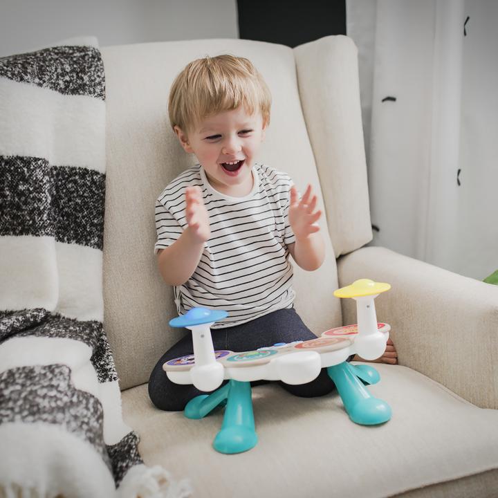 Actual product image Hape Deluxe Magic Touch Drum (German, English, French, Italian)