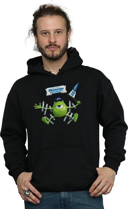 Actual product image Disney Mens Monsters University Taped Mike Hoodie (M)