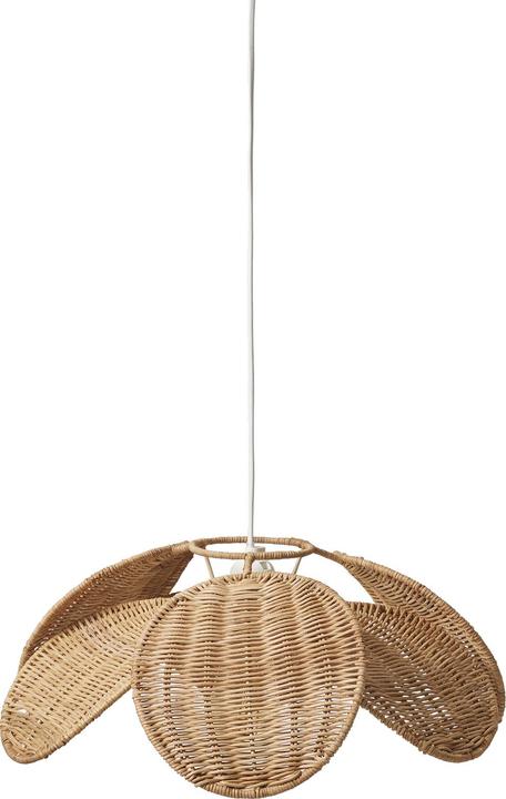 Image du produit Vertbaudet Abat-jour pour chambre d'enfant en rotin en forme de fleur