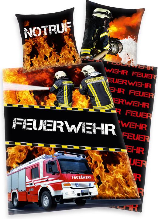 Actual product image Herding Fire brigade bed linen