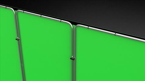 Actual product image Studioking Panorama Background Green Screen FSF-240900PT 240x900cm (900 cm, 240 cm)