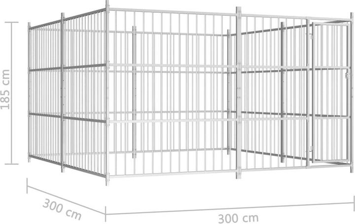 Actual product image VidaXL Baldrick (Dog kennel)