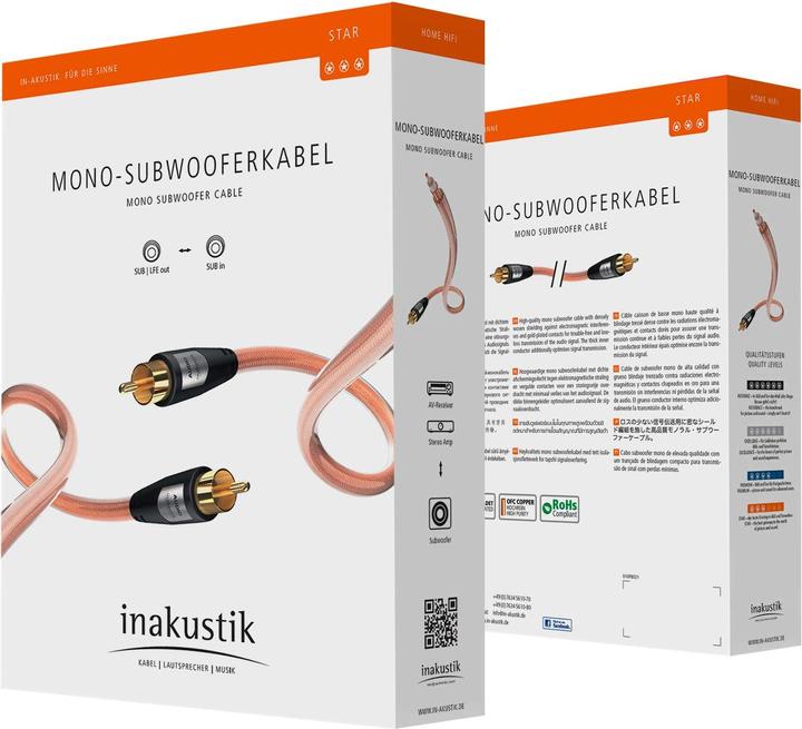Produktbild Inakustik Star (12 m, Cinch)
