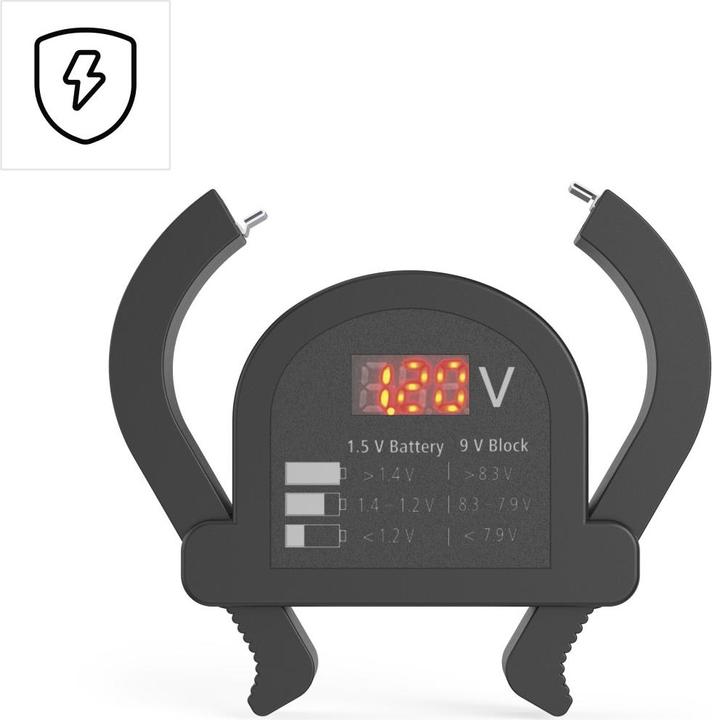 Actual product image Hama Digital rechargeable battery/battery tester