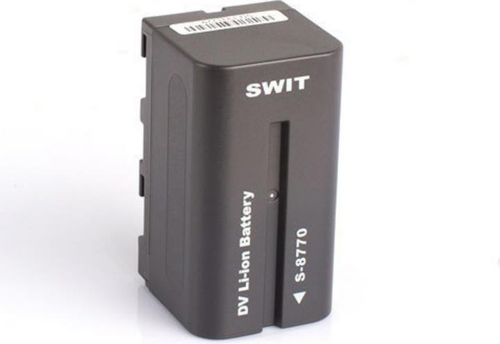 Actual product image Swit S-8770 - NP-F 7.2V Li-Ion battery, 31.7 Wh, 4,400 mAh (Rechargeable battery)