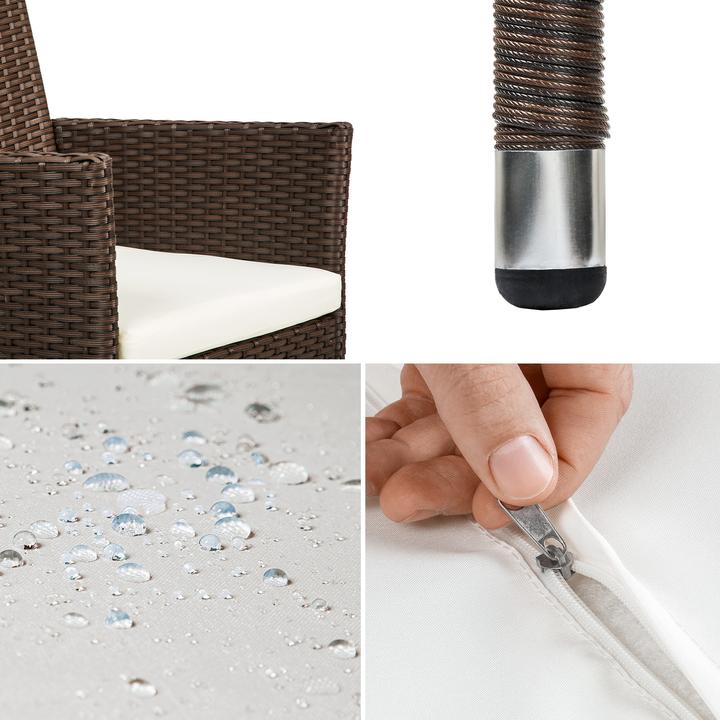 Produktbild tectake 2 Rattansessel