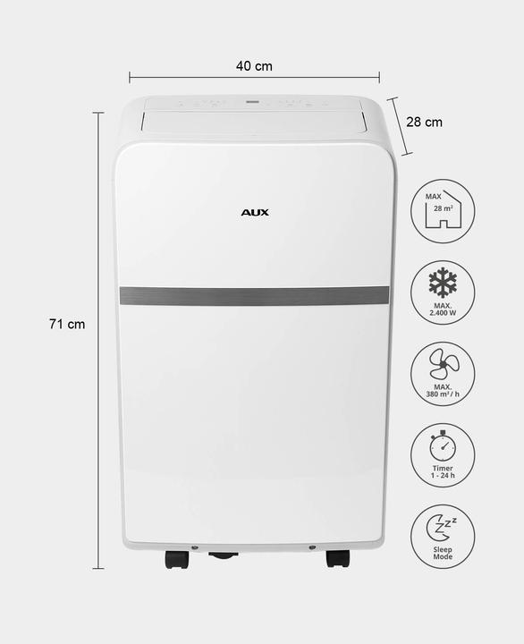 Produktbild AUX ECO Klimagerät (28 m², 9000 BTU/h)