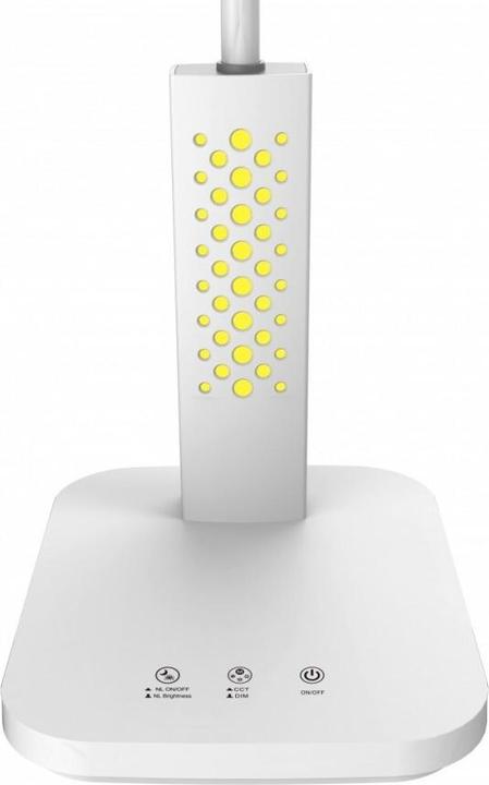 Actual product image Maxcom LED-Schreibtischlampe ML 4700 Bahama Weiss