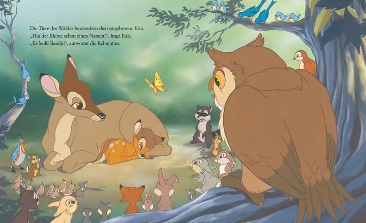Actual product image Disney: Bambi – Das grosse Buch mit den besten Geschichten (German, Walt Disney, 2023)