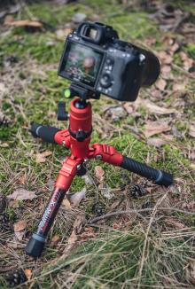 Actual product image Fotopro X Aircross 1 Mini Carbon Tripod grey (Plastic)