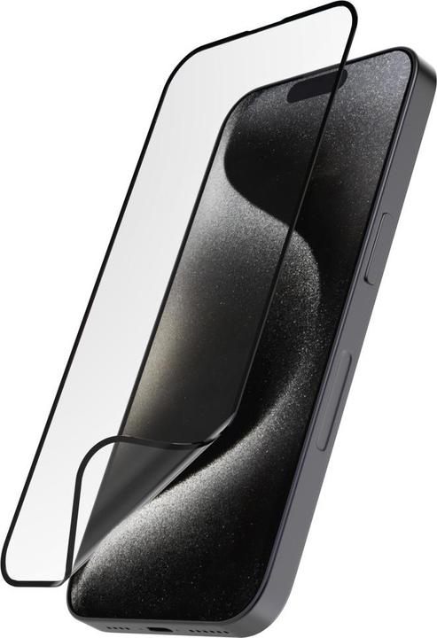 Actual product image Hama Super Hybrid (1 Piece, Apple iPhone 15 Pro)