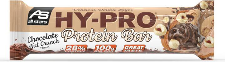 Image du produit All Stars Barre Hy-Pro (100g) (Croustillant de noix au chocolat, 1 pcs, 100 g)