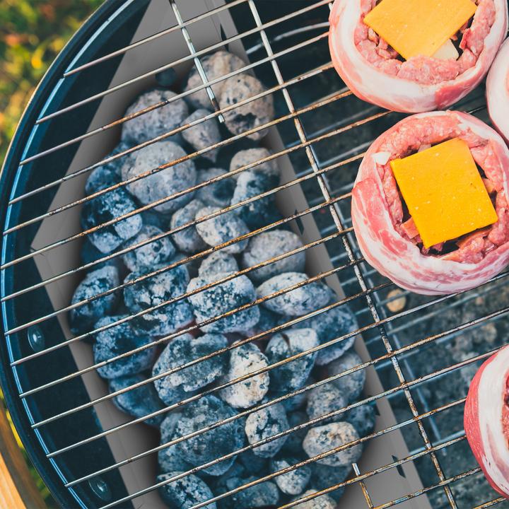 Actual product image Relaxdays Kohlekorb Kugelgrill 2er Set