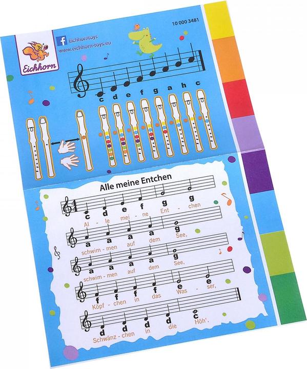 Actual product image Eichhorn Wooden flute (German)