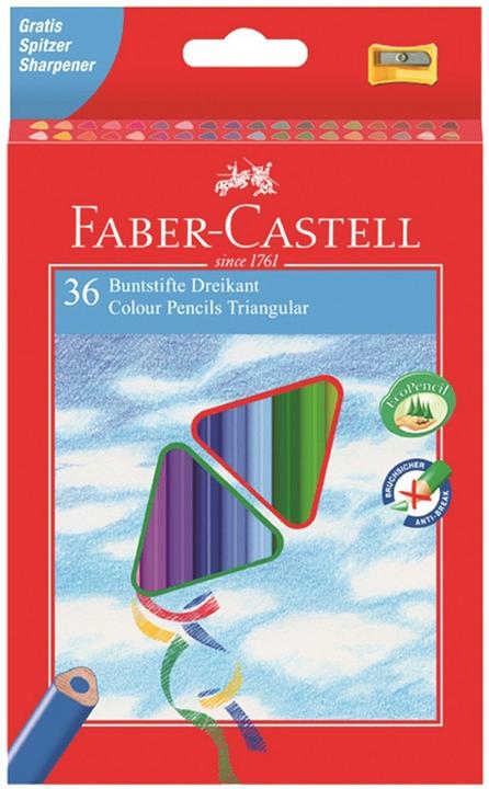 Produktbild Faber-Castell 120536 Buntstift 36 Stück(e) (Mehrfarbig, 36 x)
