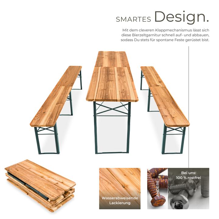 Image du produit tectake Garniture de tente à bière (219 cm)
