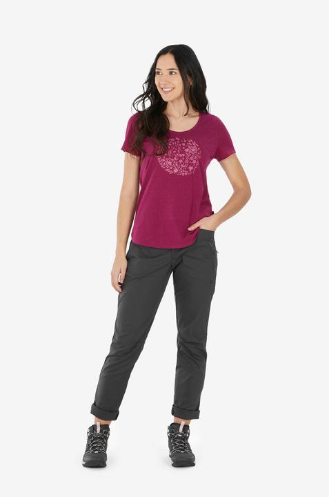 Actual product image Quechua Women's short-sleeved hiking shirt - NH500 (M)