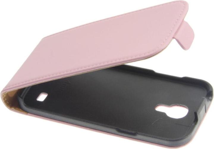 Actual product image OEM Slim leather Flip Case Galaxy S4 mini - Pink (Samsung Galaxy S4 Mini I9195, Samsung Galaxy S4 Zoom)