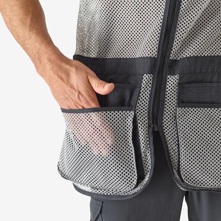 Immagine prodotto Solognac Gilet da caccia 100 grigio/nero