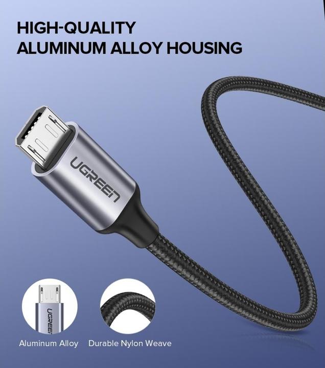 Actual product image Ugreen Micro USB to USB-A 2.0 Cable (1 m, USB 2.0)