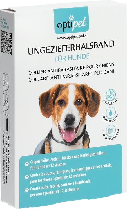 OptiPet Ungezieferhalsband für Hunde (Hund, 1000 ml)
