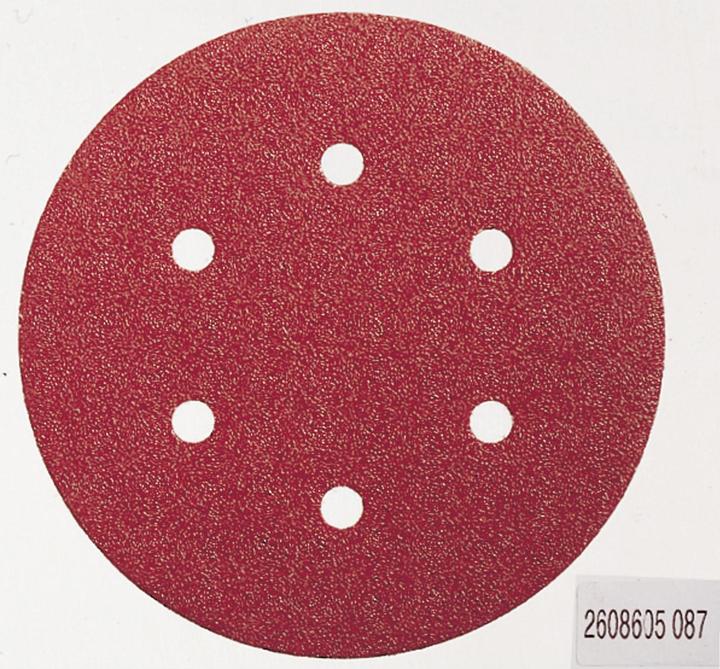 Produktbild Bosch Professional Zubehör Schleifblatt C430, 150 mm, 60, 120, 240, 6 Löcher, Klett, 6er-Pack (60, 120, 240)