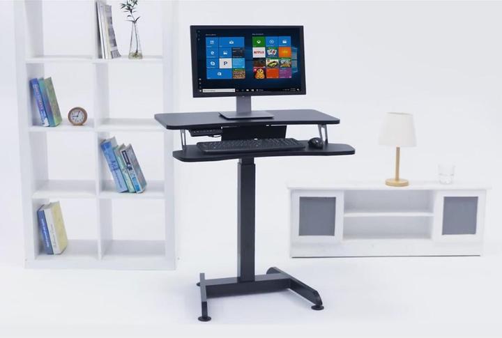 Productafbeelding Maclean MC-835 MC-835 Elektrisch bureau, tafel, werkstation max hoogte 122 cm max 37 kg (80 x 40 cm)