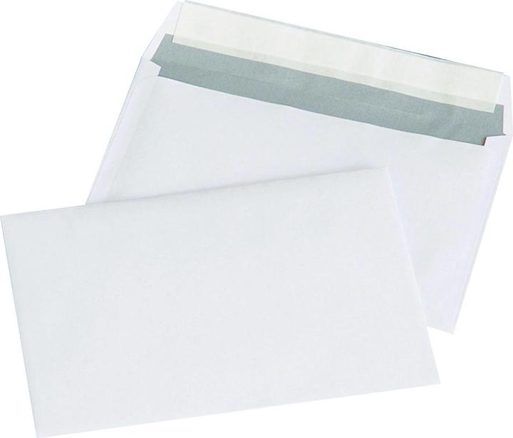 Actual product image Office Products Office supplies packaging with silicone band, HK, C6, 114x162mm, 80 gsm, 1000 pcs, white (114 x 162 mm, 1000 x)