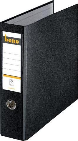 Produktbild Bene Doppelordner schwarz Karton 7,5 cm (A5, 75 mm, 1 Stück)