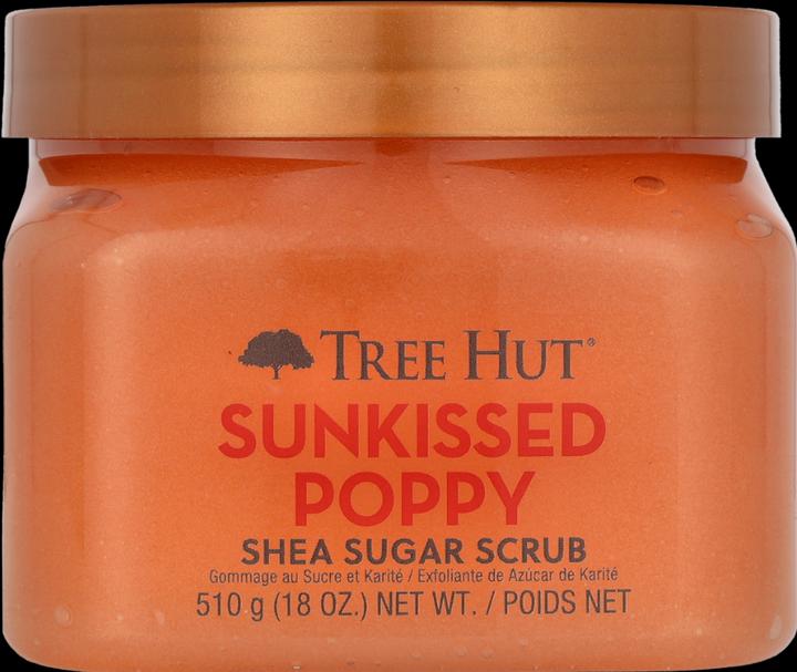 Actual product image Tree Hut Sunkissed Poppy Shea Sugar Scrub 18 oz