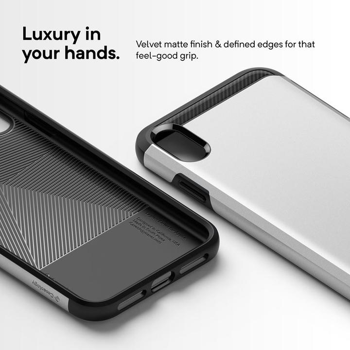 Produktbild Caseology Legion Case - Case for iPhone Xs Max (Silver) (Apple iPhone XS Max)