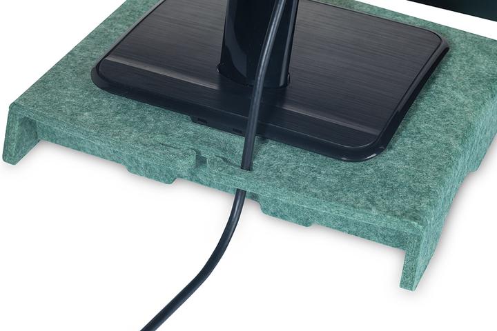 Image du produit Bakker Elkhuizen Support de moniteur Q-Riser 50 Circular (Tables, 30")